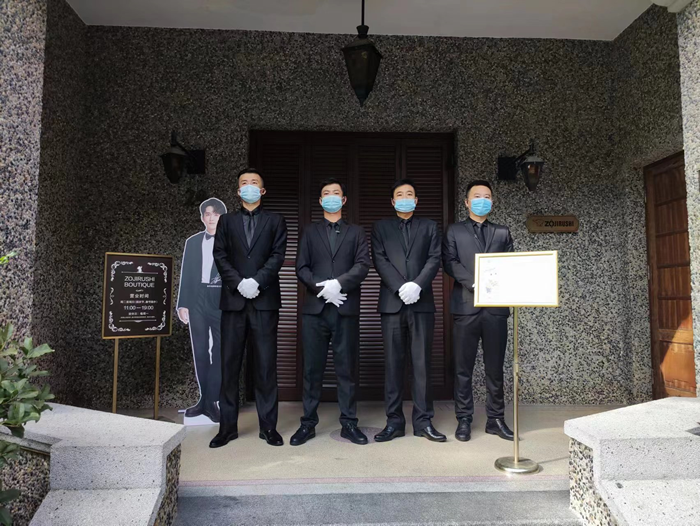 上海普陀新闻发布会保安